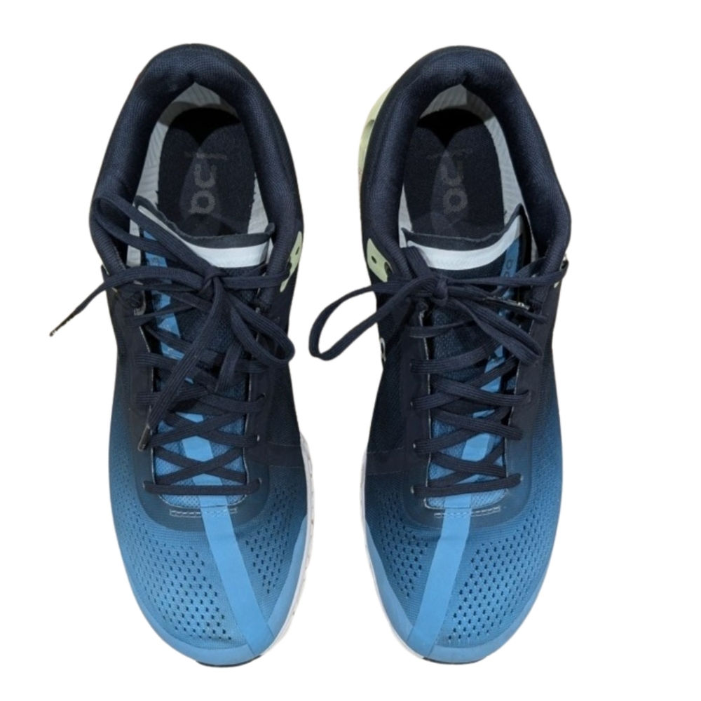 On Cloudflow Men's Running Shoes - Blue/Navy Gradient - Size US 10.5 - Picture 4 of 10